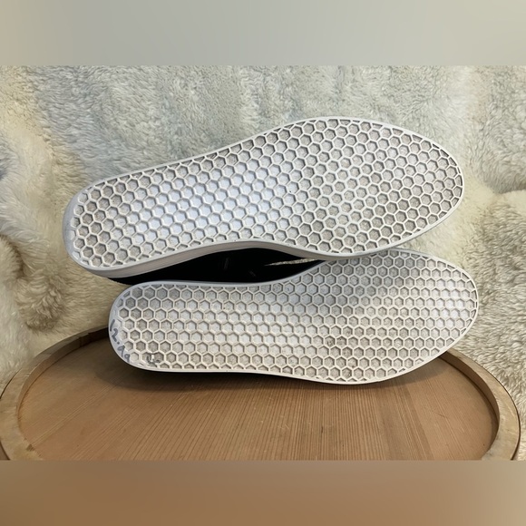 Caslon Black Suede Averie Booties Water Resistant Side Zip Hidden Wedge Sz 10.5 - Picture 5 of 11